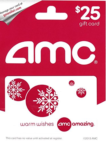 AMC Theatre Holiday Gift Card $25 | Online Product Explorer