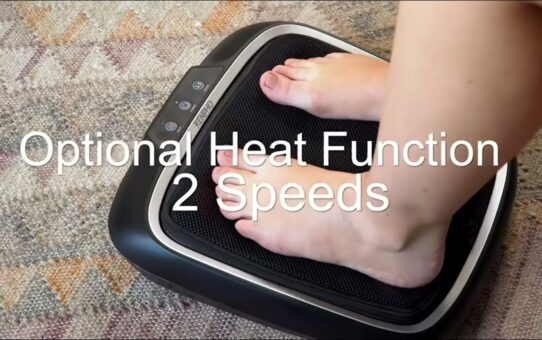 RENPHO Foot Massager with Heat, Shiatsu Heated Electric Foot Massager,#futmassage#amazon #product