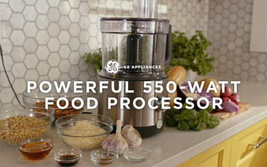 GE Appliances Powerful 550-Watt Food Processor