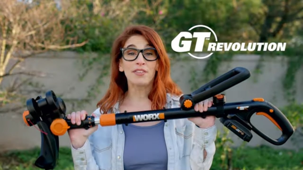 Get a Perfect Lawn with the 3-in-1 Trimmer, Edger & Mower | Worx GT Revolution