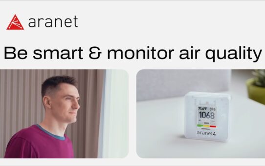 The Aranet4 HOME - Boosting quality of life with better air quality