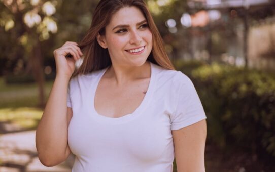 Stylish Comfort: A Review Of TFSDOD Women’s Plus Size V Neck T-Shirts